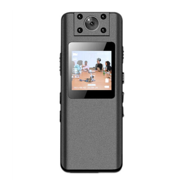 A22 Digital Mini Body Mounted Camera 1080P Professional Screen Portable Magnetic Night Vision Small Camera Sports DV Camcorder