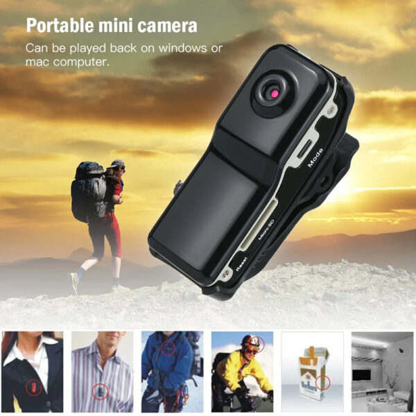 Portable Digital Video Recorder Mini Monitor DV Micro Pocket Conceal Camera Perfect Indoor Camera or Home and Office - Image 2