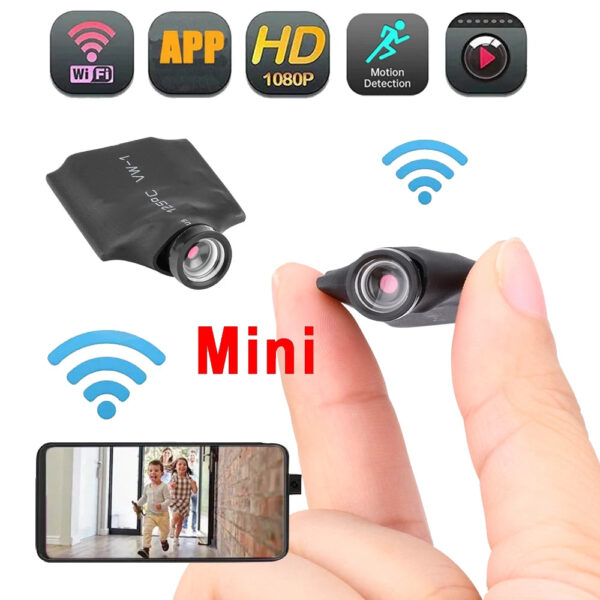 1080P High-Definition Wireless WIFI IP Mini Camera DIY Button Design Module Motion DVR Video Recorder Home Security P2P Camera - Image 2