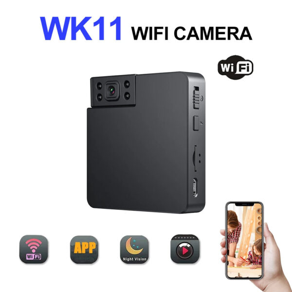New Mini Wifi Camera,Wifi Camcorder,Wireless HD Video,IR Night Vision Home Security Surveillance Cam Monitor Indoor - Image 2