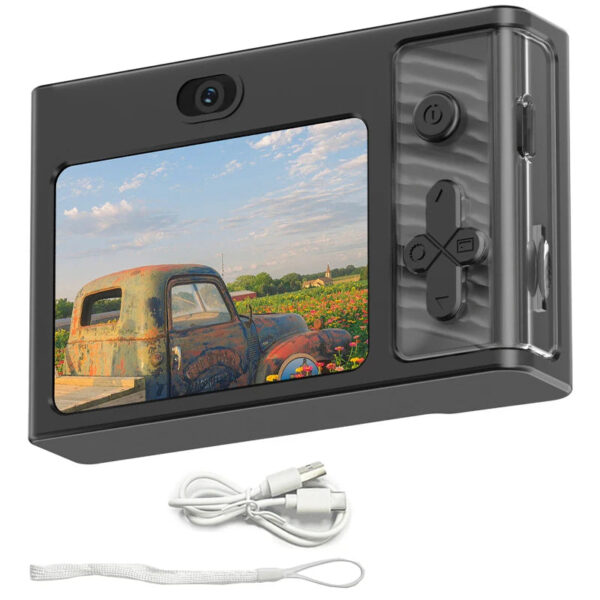 New 4K Digital Camera 1080P HD Travel Cameras 48Megapixels Cam for students Campus Selfie Entry-Level Photography Mini Retro CCD - Image 11