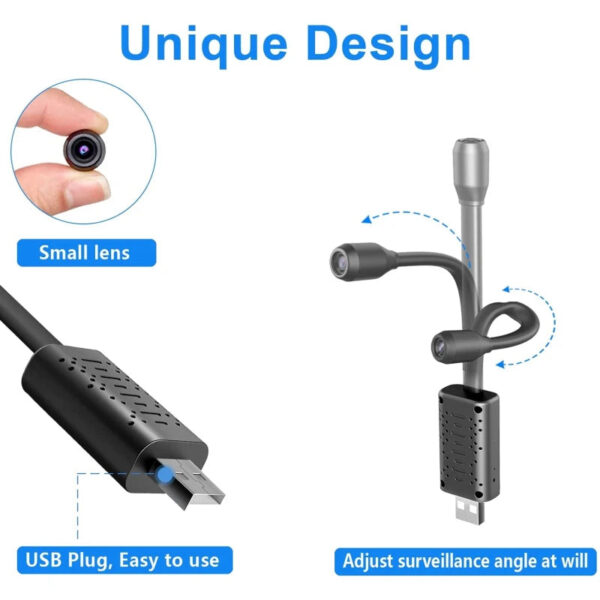 Mini WiFi Camera HD Indoor Camera 1080P Security Surveillance IP Camera Video Recorder Baby Monitor Battery Cam For IOS/Android - Image 6