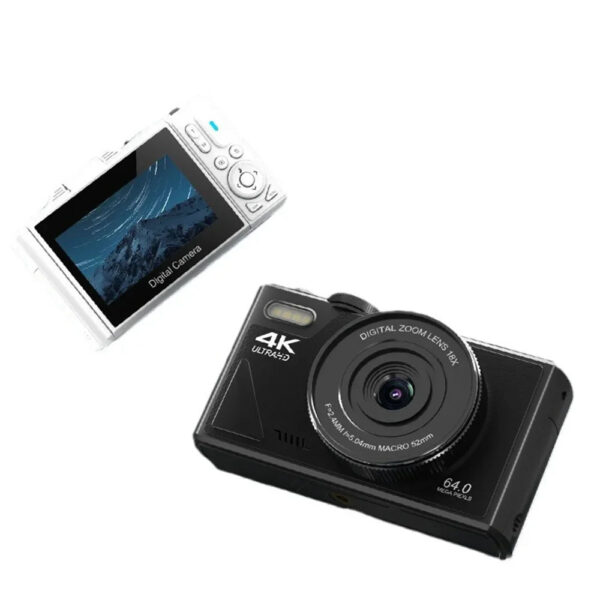 High Definition Retro WIFI DSLR Digital Camera Micro Single Student Entry Level 4K Selfie Travel Home Use Consumer Electronics - Image 5