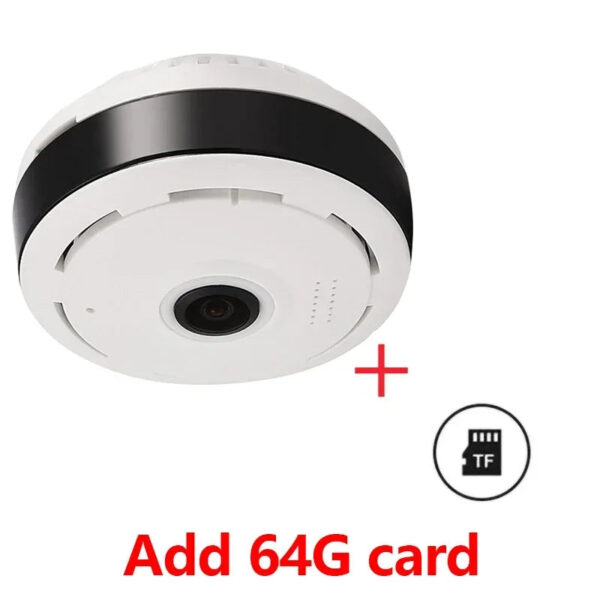 V380 Pro Wifi Panorama Camera 1080P Security Camera 360 Degree Panoramic Fisheye IP Camcorder Night Vision Surveillance Cam - Image 11