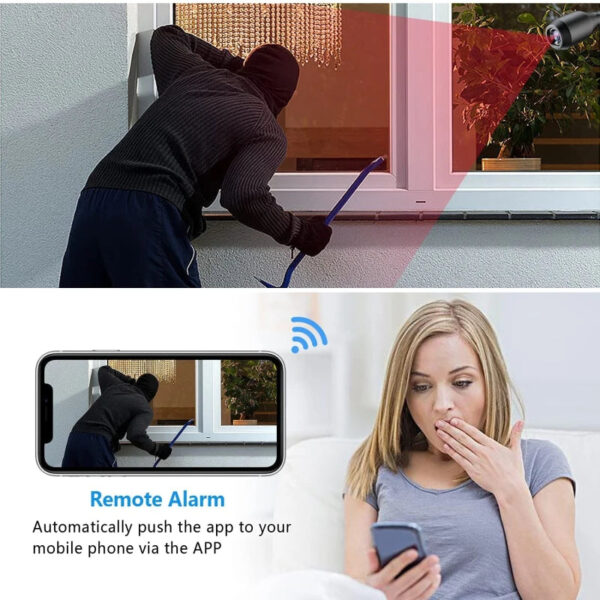 Mini WiFi Camera HD Indoor Camera 1080P Security Surveillance IP Camera Video Recorder Baby Monitor Battery Cam For IOS/Android - Image 2