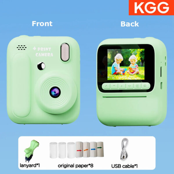 Color Printing Camera  Kids Instant Camera 32GB 1080P Thermal Print Digital Camera Print Photo Video Games Music Children Gift - Image 22