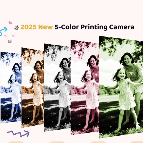 Color Printing Camera  Kids Instant Camera 32GB 1080P Thermal Print Digital Camera Print Photo Video Games Music Children Gift - Image 3