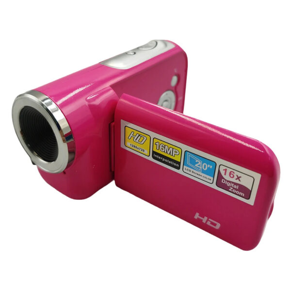 1080P 16MP Digital Camera 2.0 Inch Rotatable Screen Camcorder Camera 16X Zoom HD Video Recorder DV Camera Built-in LED Flash - Image 7
