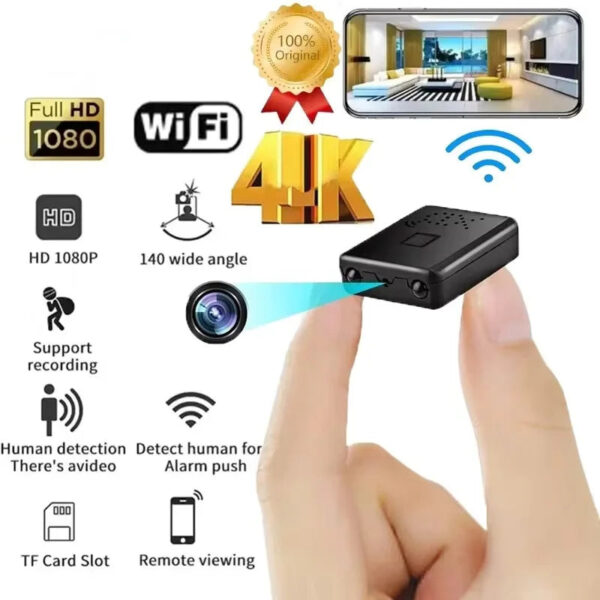 Mini Camera Full HD 4K WiFi 5G Night Vision Remote Security Monitoring Home Protection Waterproof Video Recorder