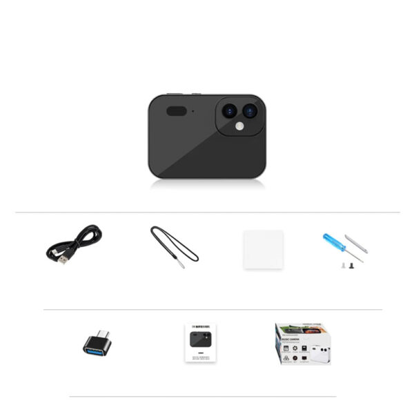 4K CCD Digital Camera 64MP Touch Screen Mini Digital Zoom IR Night Vision Video Camera Flash for Photography And Videography - Image 9