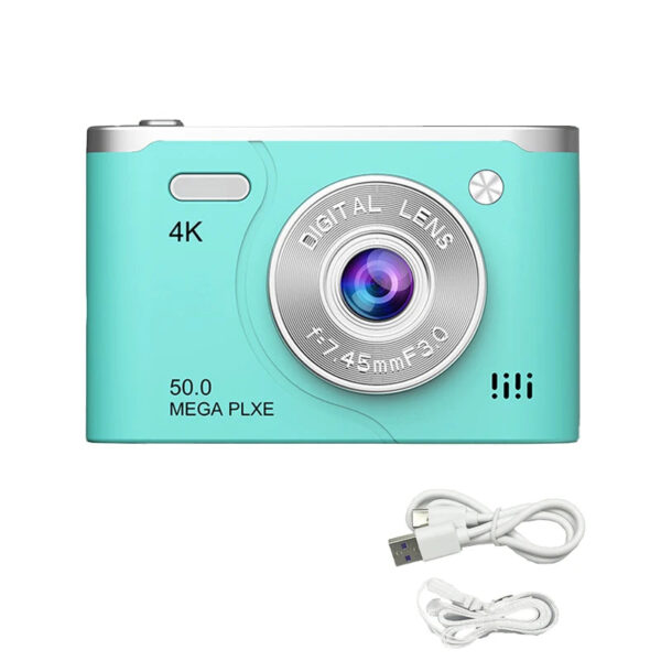 4K HD Digital Camera Dual Lens Photography Camera 2.4inch LCD CCD with Fill Light Camera Photo Video Camera for Travel Students - Image 13