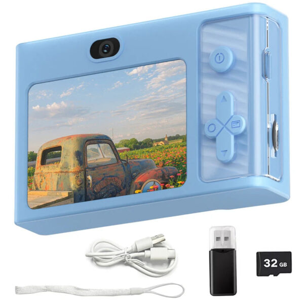 New 4K Digital Camera 1080P HD Travel Cameras 48Megapixels Cam for students Campus Selfie Entry-Level Photography Mini Retro CCD - Image 12
