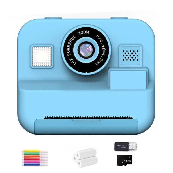 newInstant Print Camera With 32G Card Thermal Photo Printing Digital Children Camera Video Photography Educational Toy Kids Gift - Image 12