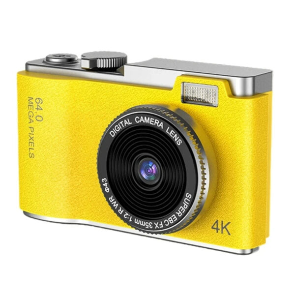 Digital Camera 4K HD Kid Camera 48MP Autofocus Vlogging Camera 2.4 inch Retro Fashion Portable Video Camcorder for Beginners - Image 8