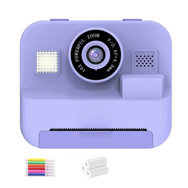 newInstant Print Camera With 32G Card Thermal Photo Printing Digital Children Camera Video Photography Educational Toy Kids Gift - Image 10