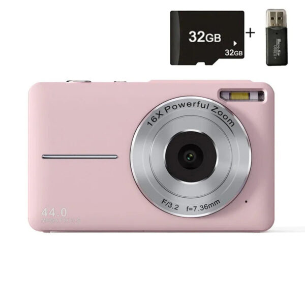Xiaomi Digital Camera 44MP 50MP 16X Student Camera FHD 1080P Shoot Kids Camera with 32GB Card Anti-Shake Digital Video Camera - Image 12