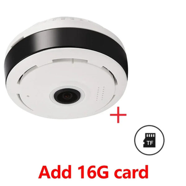 V380 Pro Wifi Panorama Camera 1080P Security Camera 360 Degree Panoramic Fisheye IP Camcorder Night Vision Surveillance Cam - Image 9