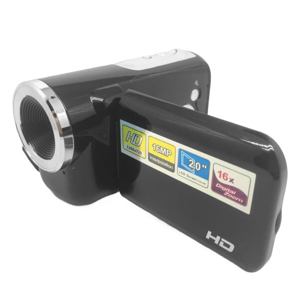 1080P 16MP Digital Camera 2.0 Inch Rotatable Screen Camcorder Camera 16X Zoom HD Video Recorder DV Camera Built-in LED Flash - Image 8