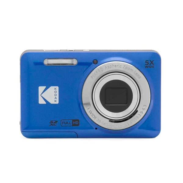 KODAK PIXPRO FZ5 Black 16MP Digital Camera 5X Optical Zoom 28mm Wide Angle 1080P Full HD Video 2.7" LCD Vlogging Camera - Image 7
