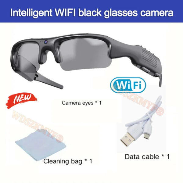 1080P HD Video Recorder WIFI APP Outdoor Sports DV Camera, Smart Glasses, Wide Angle 170° Camera, Sports Camera, Riding, Skiing - Image 7