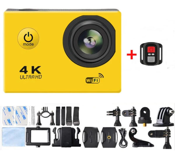 Action Camera 4K WiFi 2.0-inch Screen Waterproof 170D Underwater sports video cameras for motorcycle helmet Outdoor Sport Cam - Image 7