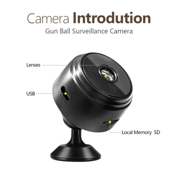 A9 Mini Camera WiFi Wireless Monitoring Security Protection Remote Monitor Camcorders Video Surveillance Smart Home - Image 6