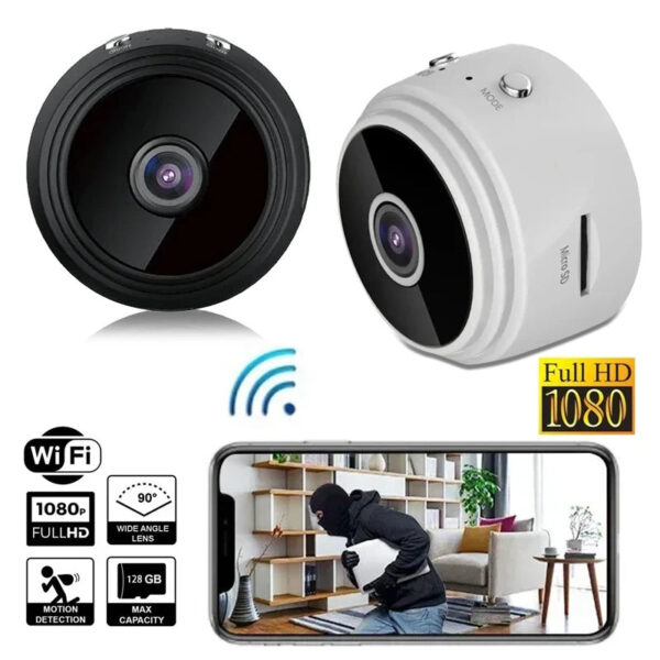 A9 WiFi Mini Camera HD Wireless Video Recorder Voice Recorder Security Monitoring Camera Smart Home For Infants And Pets