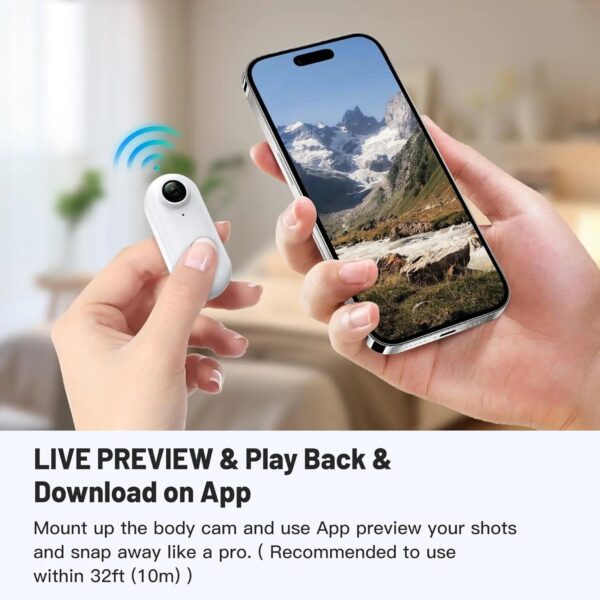 1080P 128GB Small Hot selling WiFi wireless digital video portable thumb pocket action sports mini camera - Image 4