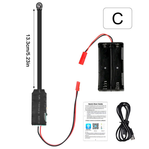 2025 New DIY WIFI IP Mini Camera Module Sports DV 1080P HD P2P Camera Recorder Home Safety Mini Camera Remote View - Image 14