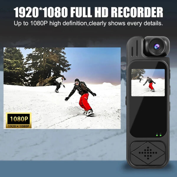 Portable HD 1080P Mini Camera Digital Video Recorder Worn Police Small Body Cam Infrared Night Vision Sports DV Camcorders - Image 6