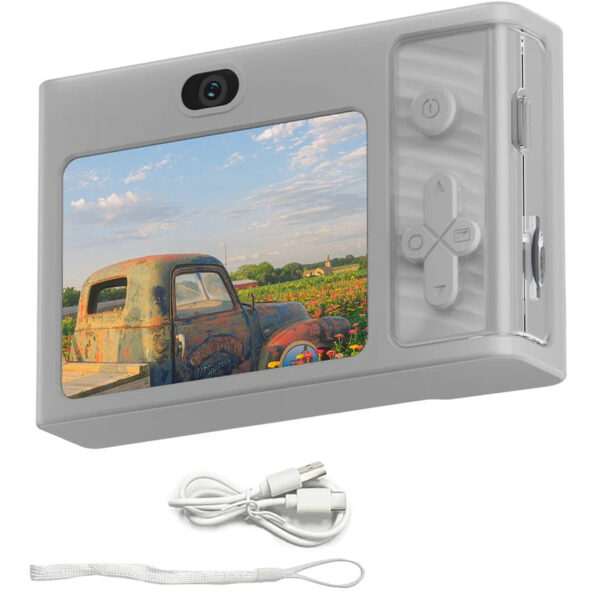 New 4K Digital Camera 1080P HD Travel Cameras 48Megapixels Cam for students Campus Selfie Entry-Level Photography Mini Retro CCD - Image 8