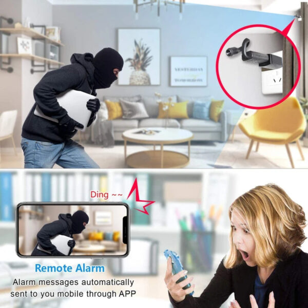 Mini WiFi Camera HD Indoor Camera 1080P Security Surveillance IP Camera Video Recorder Baby Monitor Battery Cam For IOS/Android - Image 3