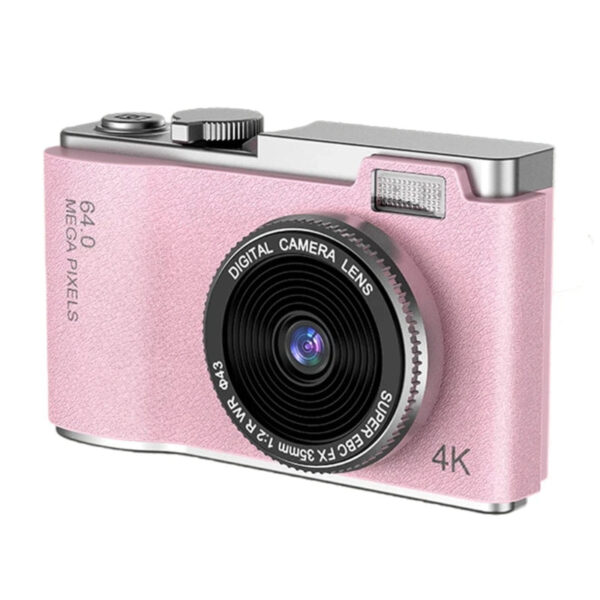 Digital Camera 4K HD Kid Camera 48MP Autofocus Vlogging Camera 2.4 inch Retro Fashion Portable Video Camcorder for Beginners - Image 7