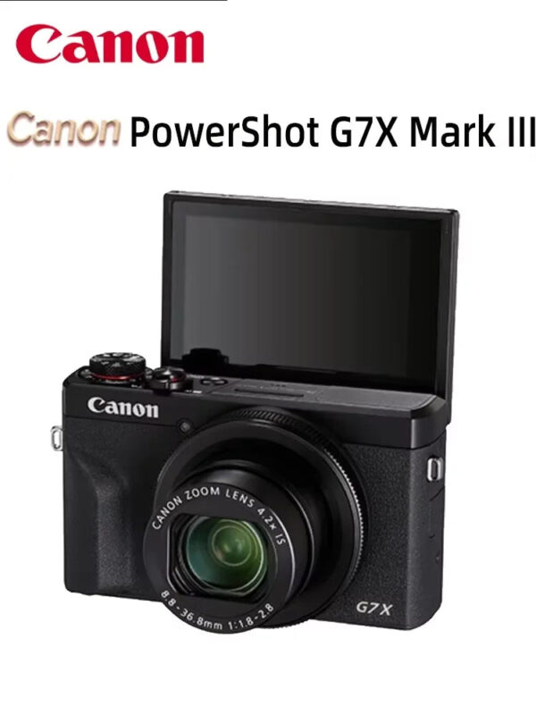 Canon PowerShot G7X Mark III Portable Small Card Digital Camera Optical Zoom 4K Video Anti Shake Vlog Live broadcast G7X3 - Image 7
