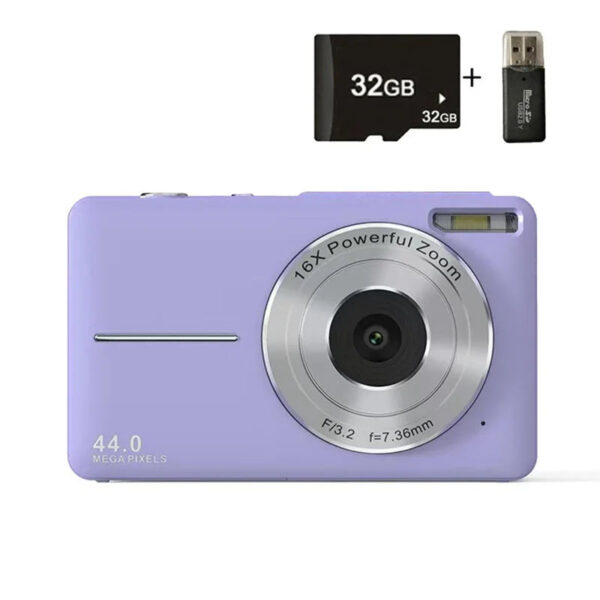 Xiaomi Digital Camera 44MP 50MP 16X Student Camera FHD 1080P Shoot Kids Camera with 32GB Card Anti-Shake Digital Video Camera - Image 13