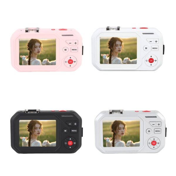 Digital Camera 64MP 2.8 Inch HD Screen 18x Digital Zoom Autofocus Selfie Portable Compact Camera for School Travel Photography - Image 4