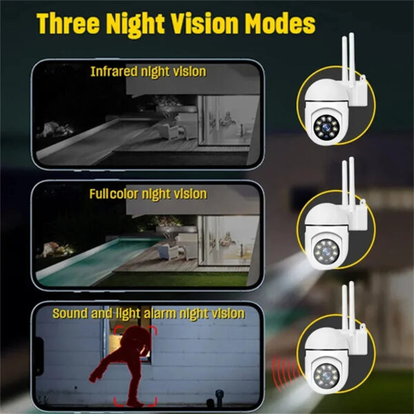 Outdoor 3MP IP Wifi Camera CCTV 5G Surveillance Camera Smart Home AI Human Detec Waterproof External Security Wireless Camera - Image 6