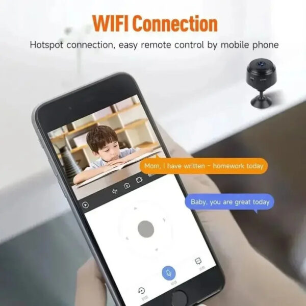 VIKEFON Mini Camera Wifi 1080P HD Wireless Security Monitor For Home Night Version Video Protection Remote Intelligent Camcorder - Image 4