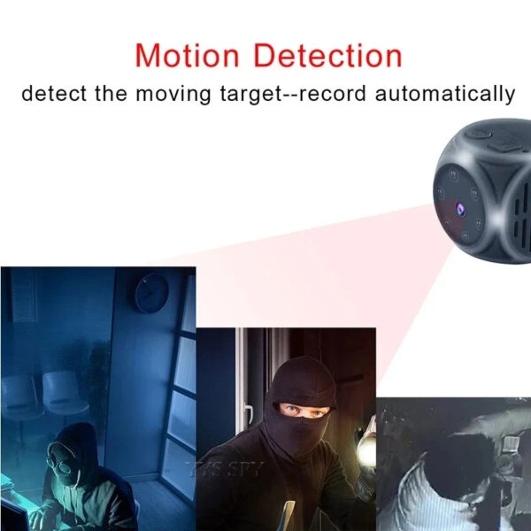Body Mini Camera Portable 1080P HD Night Vision Video Recorder Wide Angle Motion Detection Magnet Loop Recording Espia Cameras - Image 2