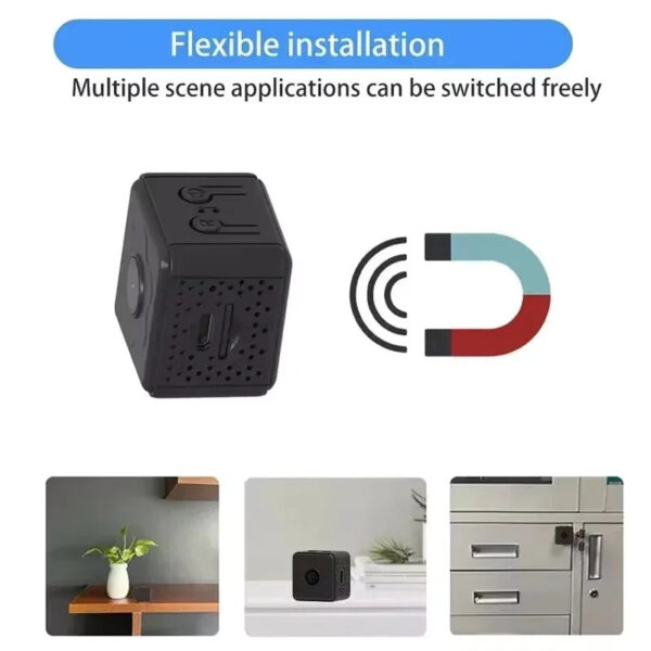 1080p Mini Camera Home Wireless Wifi Camera Outdoor Upgraded Baby Pet Motion Detection Security Small Night Vision Camera - Image 4