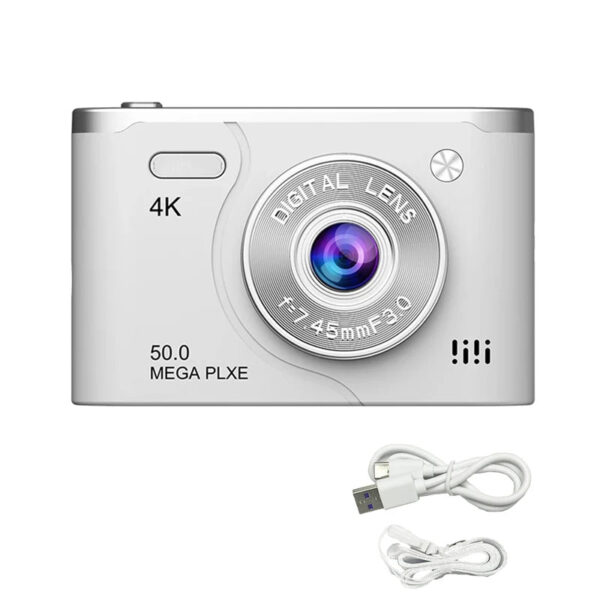 4K HD Digital Camera Dual Lens Photography Camera 2.4inch LCD CCD with Fill Light Camera Photo Video Camera for Travel Students - Image 10