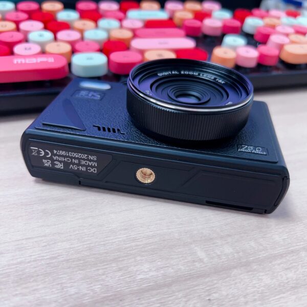 5K Ultra-High Definition 18X Zoom Digital Camera 3.0-Inch 180-Degree Rotating High-Definition Screen Student Camera Birthday Gif - Image 4