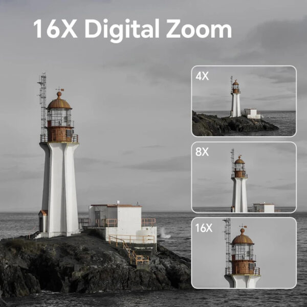 8K Digital Camera for Photography Autofocus WiFi 88MP Vlogging Camera with Dual-Lens 16X Digital Zoom Touch Screen Travel Camera - Image 4
