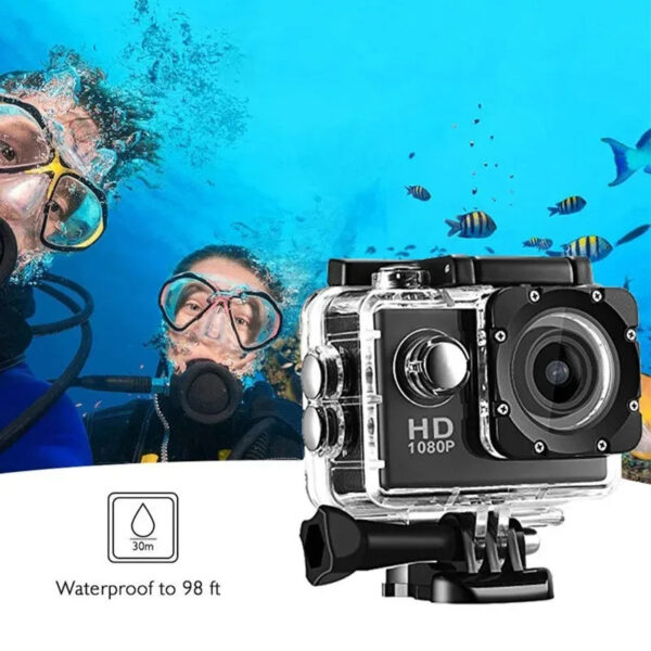 Action Camera 3MP 900mAh Underwater Waterproof Case Outdoor Sports Helmet Video Recording Cameras With 2.0 HD Screen - Image 6