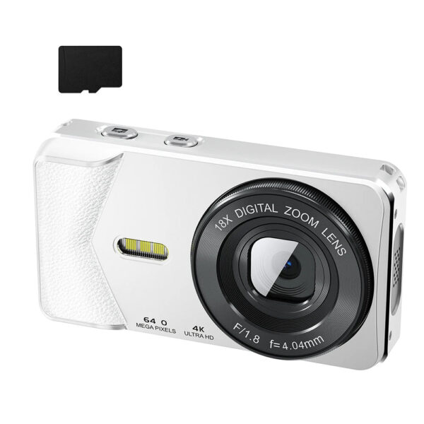 Vandlion A59 Digital Pocket Camera 4k Video Recording 2000mAh Long Time Recording 2.8 inch LCD Screen Camcorders for Gifts - Image 7