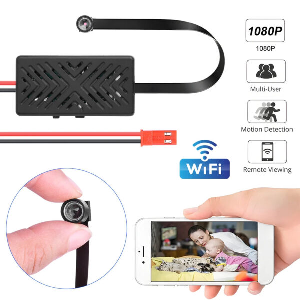 2025 New DIY WIFI IP Mini Camera Module Sports DV 1080P HD P2P Camera Recorder Home Safety Mini Camera Remote View - Image 2