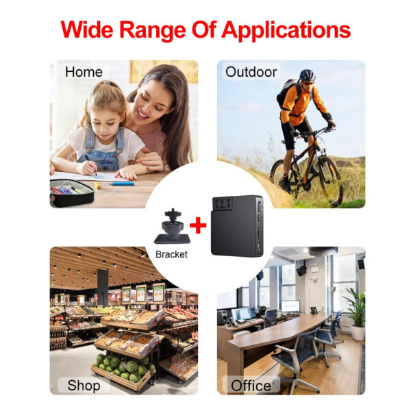 New Mini Wifi Camera,Wifi Camcorder,Wireless HD Video,IR Night Vision Home Security Surveillance Cam Monitor Indoor - Image 4