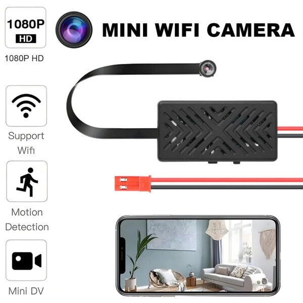 2025 New DIY WIFI IP Mini Camera Module Sports DV 1080P HD P2P Camera Recorder Home Safety Mini Camera Remote View - Image 4