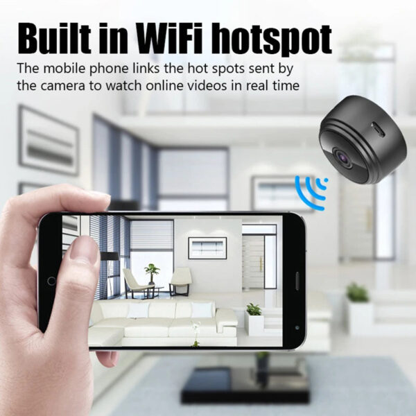 A9 Mini Camera WiFi Wireless Monitoring Security Protection Remote Monitor Camcorders Video Surveillance Smart Home - Image 4