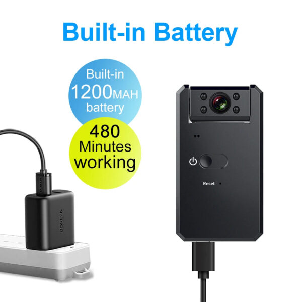 MD90-1 Mini Camcorder 1080P Body Camera Night Vision Sport Outdoor DV Voice Video Recorder Action Cam - Image 4